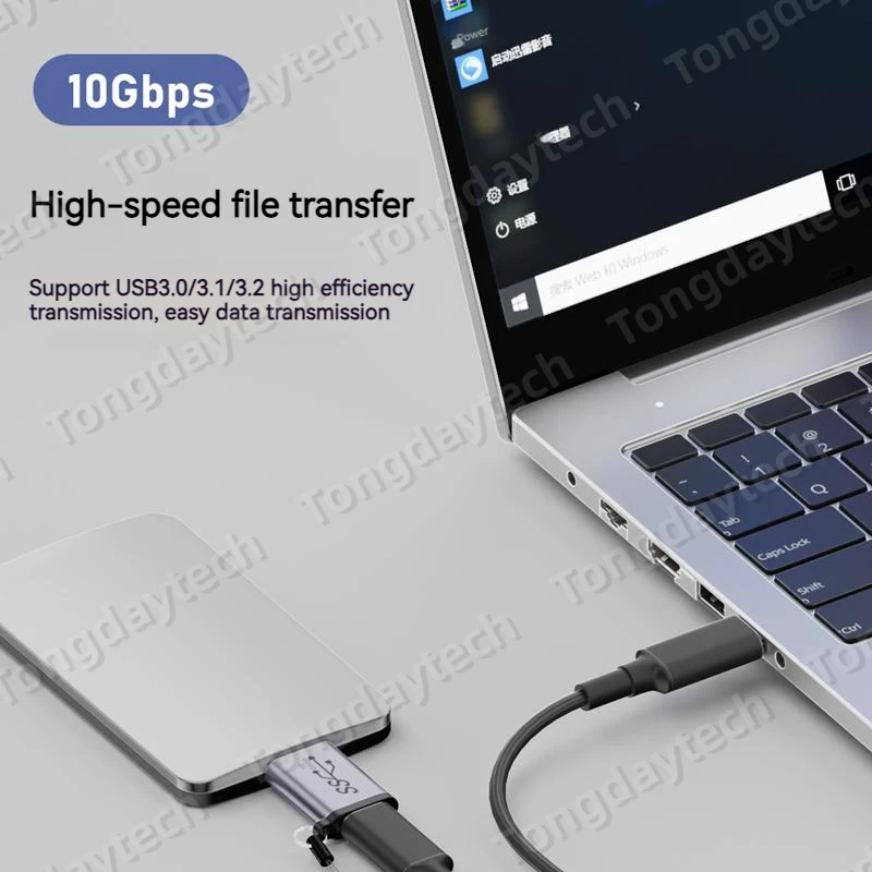 Metal Micro B OTG USB 3.0 Type C Adapter for Samsung S5 Note3 Hard Disk Box otg adapter,usb to type c adapter,type c adapter