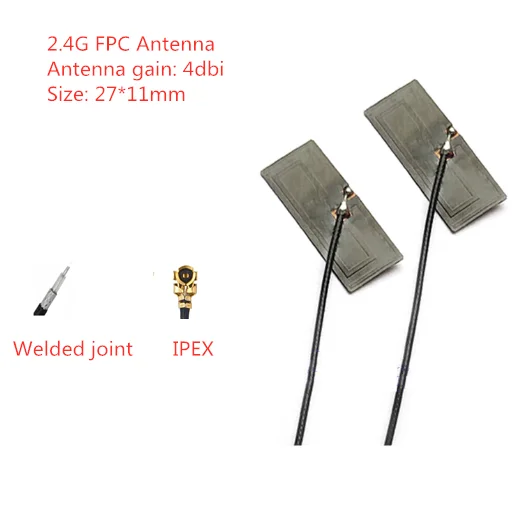 

2.4GHZ built-in FPC antenna 4DB omnidirectional high gain antenna WIFI/ZigBee Bluetooth module antenna IPEX