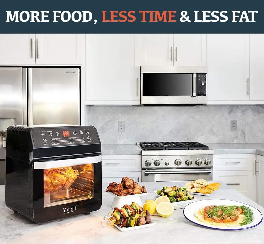 18-in-1 Air Fryer Oven with Rotisserie and Dehydrator, 12.7 Quart, Includes 100 Recipes 4