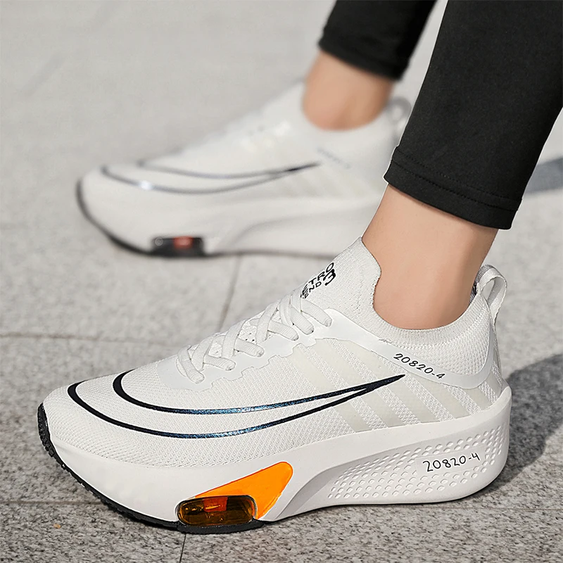 Description Picture 6 of itemRunning Shoes for Men and Women Mesh Breathable Flat Casual Outdoor Sports Tennis Shoes Marathon Jogging Shoes Man