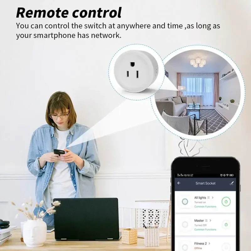 CORUI ȨŶ  Ʈ ,  ͸ Ÿ̹ ܼƮ , Ʈ US ÷, Cozylife Alexa Google Home Բ ۵, 10, 16A