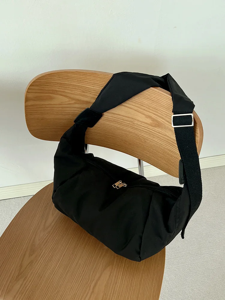 Mode kvinnor Stor kapacitet Crossbody axelväska dun bomull Casual Enkel och mångsidig_voghion.com