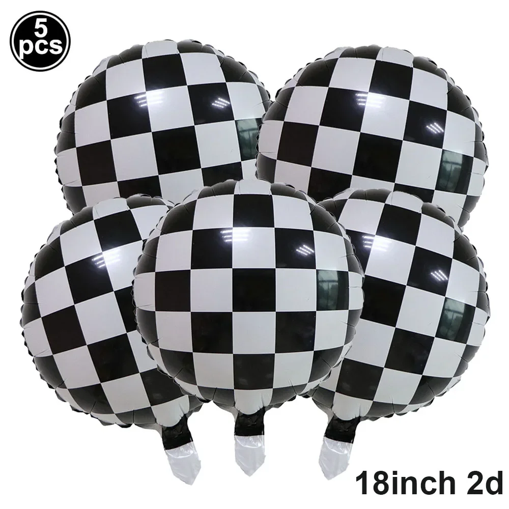 5 Stück Rennmotorrad-Reifen Räder Auto Verkehr Thema Folienballons Jungen Geburtstage Rennwagen Geländewagen Dekorationsballons – Detail 6