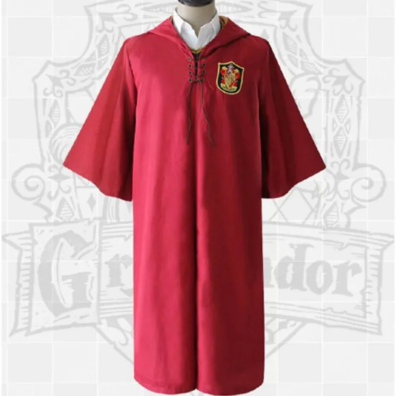 

Harries Gryffindor Slytherin Cloak Ball Suit Adult Cloak Magic Robe Potters Role Playing Halloween Party Series Clothing