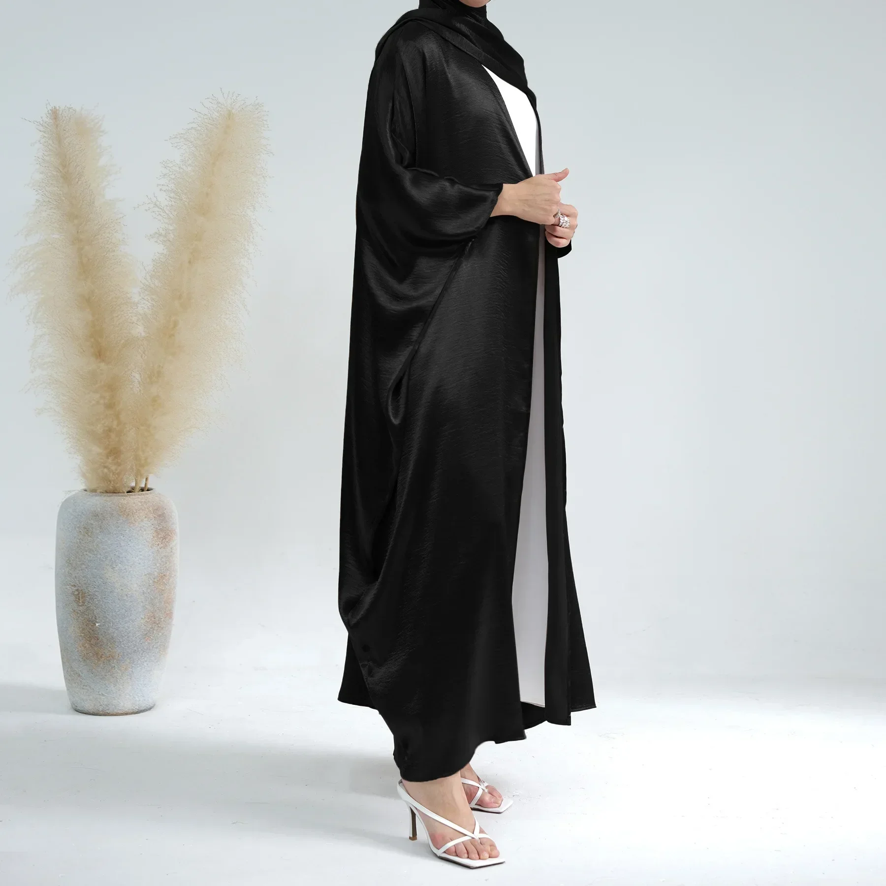 Morocco Party Dress Muslim Abaya for Women Kimono Long Bat Sleeve Caftan Dubai Abayas Turkey Kaftan Robe Vestidos Islam Clothing