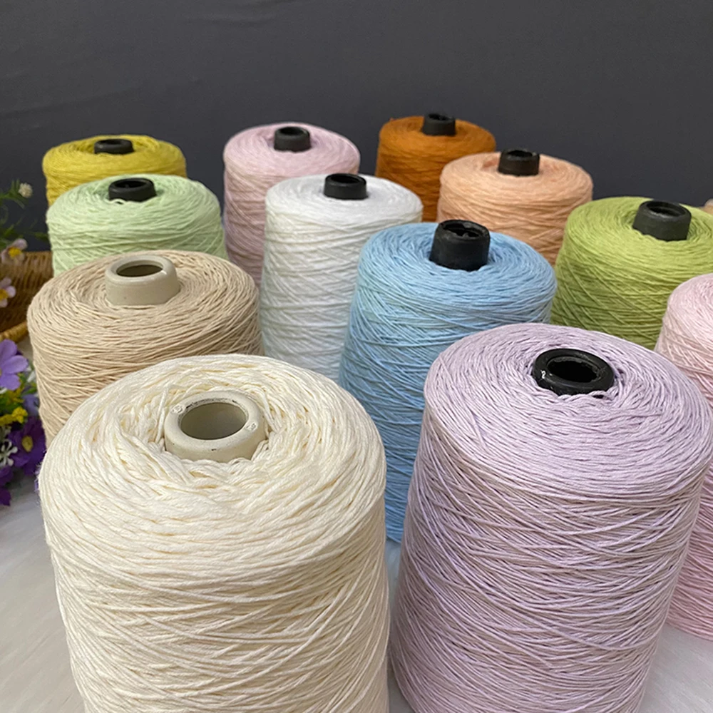 500G/Group High Quality Pure Natural Cotton Yarn Soft For Handmade Jumpers, Hats, Blankets DIY Crochet Crochet Knitting Yarn