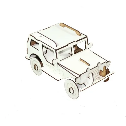 

Joy And Toys 3D Wooden Puzzle - Jeep