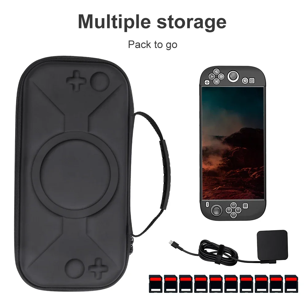 Carrying Case Shockproof Portable Storage Bag Anti-scratch Storage Case Organizer Bag for Nintendo for Switch 2 Accessories