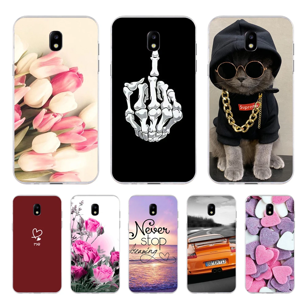 Phone Case For Samsung Galaxy J5 2017 J530F J5 Pro 2017 Case Soft Tpu Silicone Cover For Samsung J5 2017 J530 Cover Shell Bumper