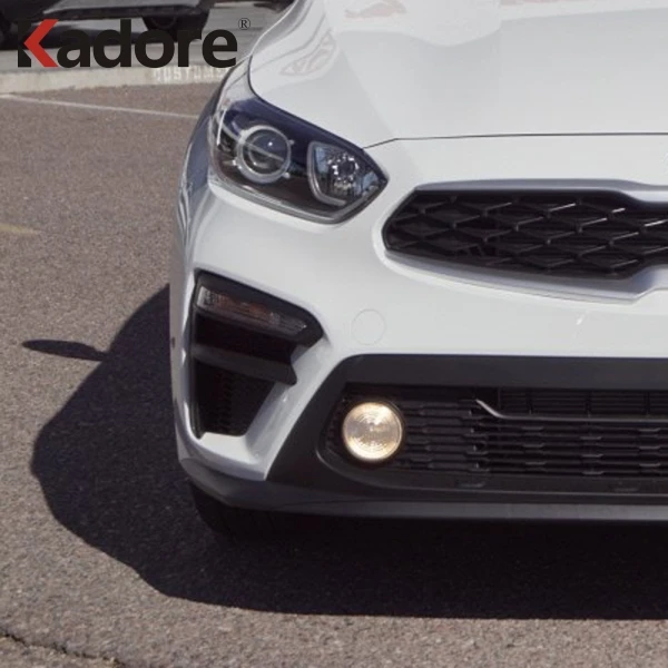 Для Kia Forte K3 2019 2020 хромированная карбоновая дверная ручка Крышка отделка