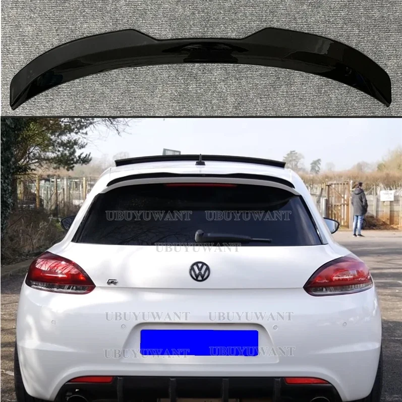 

Задний спойлер для VW Scirocco R GTS MAX, автомобильные аксессуары, удлинитель из АБС-пластика, крыло, задний багажник, хвост, глянцевый черный 2009 - 2016 2017 2019