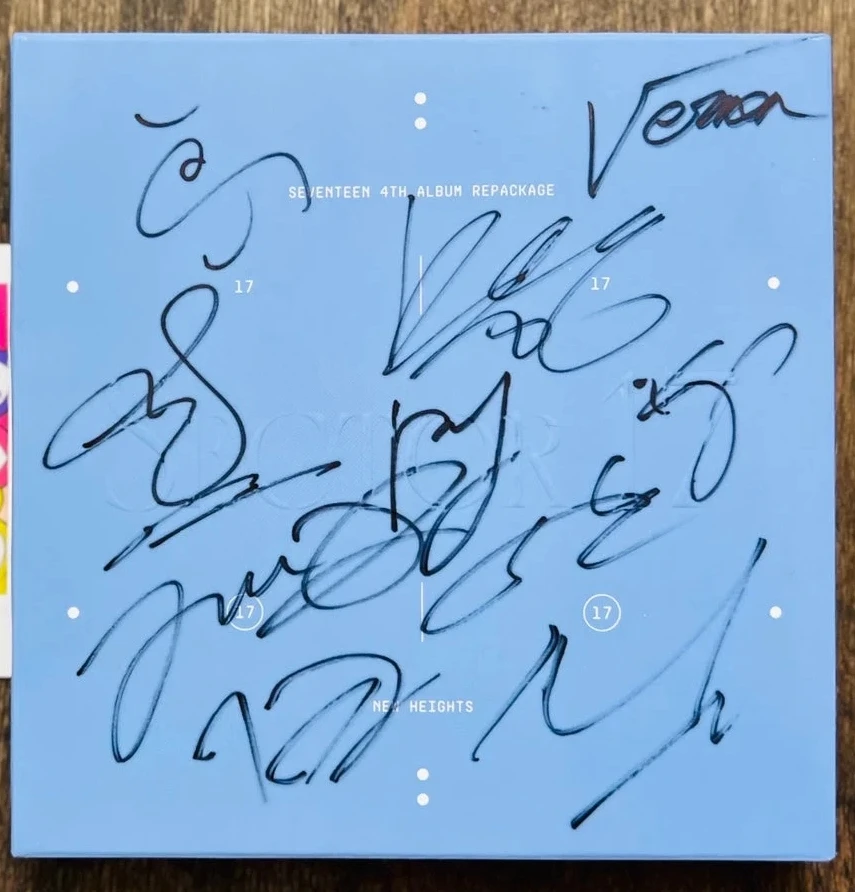 Seventeen 4th Album Repackage SECTOR 17 Autographed