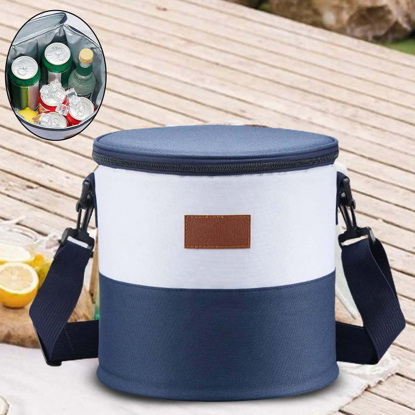 Insulated Cooler Bag Hot Cold Food Thermal Bag for BBQ Outdoor Work Lunch