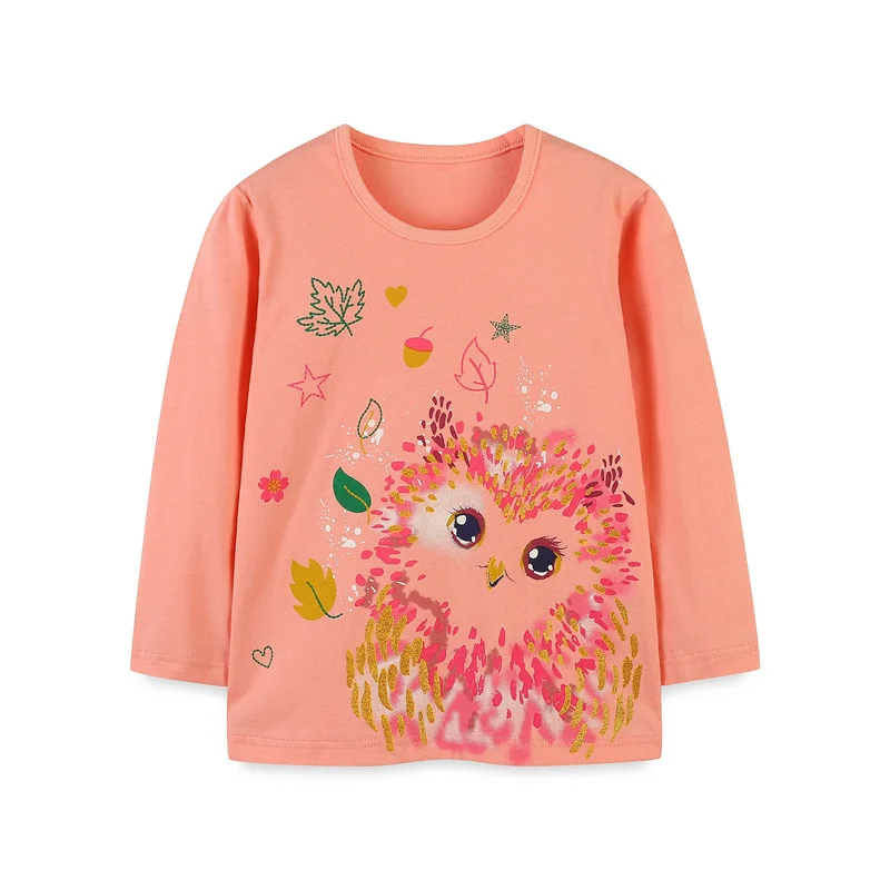 

Zeebread New Autumn Spring Boys Girls T shirts With Caterpillar Embroidered Stripe Fashion Letters Kids Cotton Clothes Kids Tops
