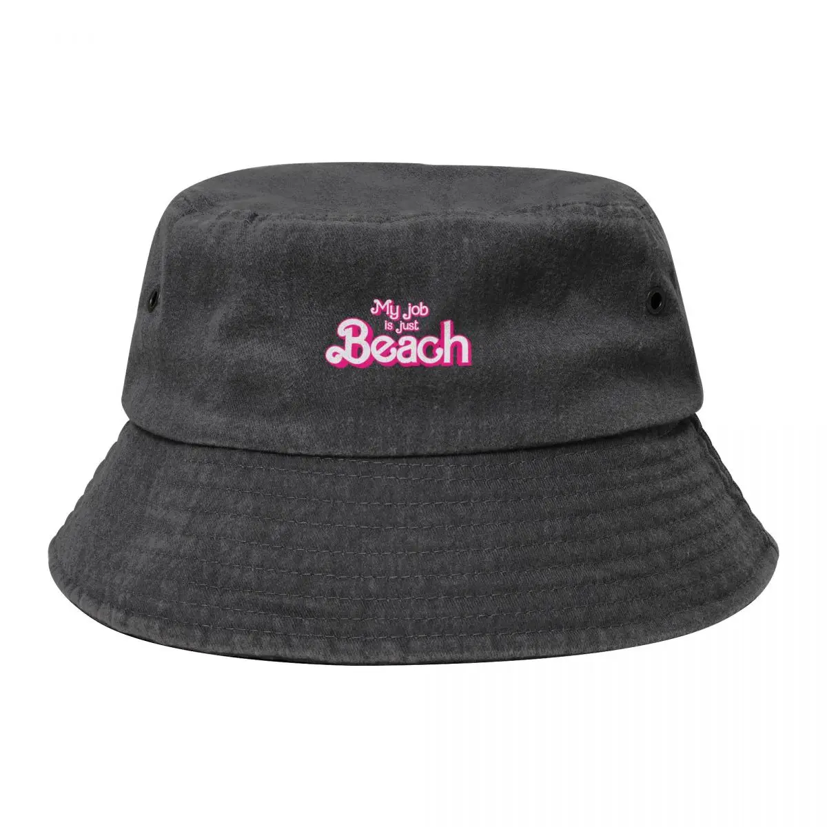 

My job is just Beach Bucket Hat Hip Hop sun hat Men Luxury Brand Women's