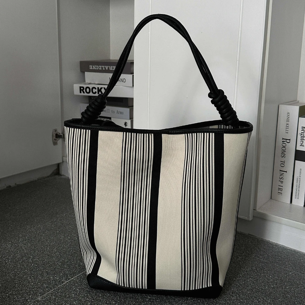 Motingsome 2025 Spring New Color Contrast Women Tote Luxury