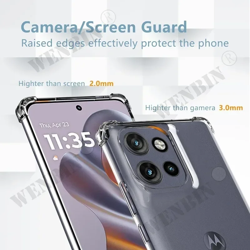 Transparent TPU Shockproof Protective Case