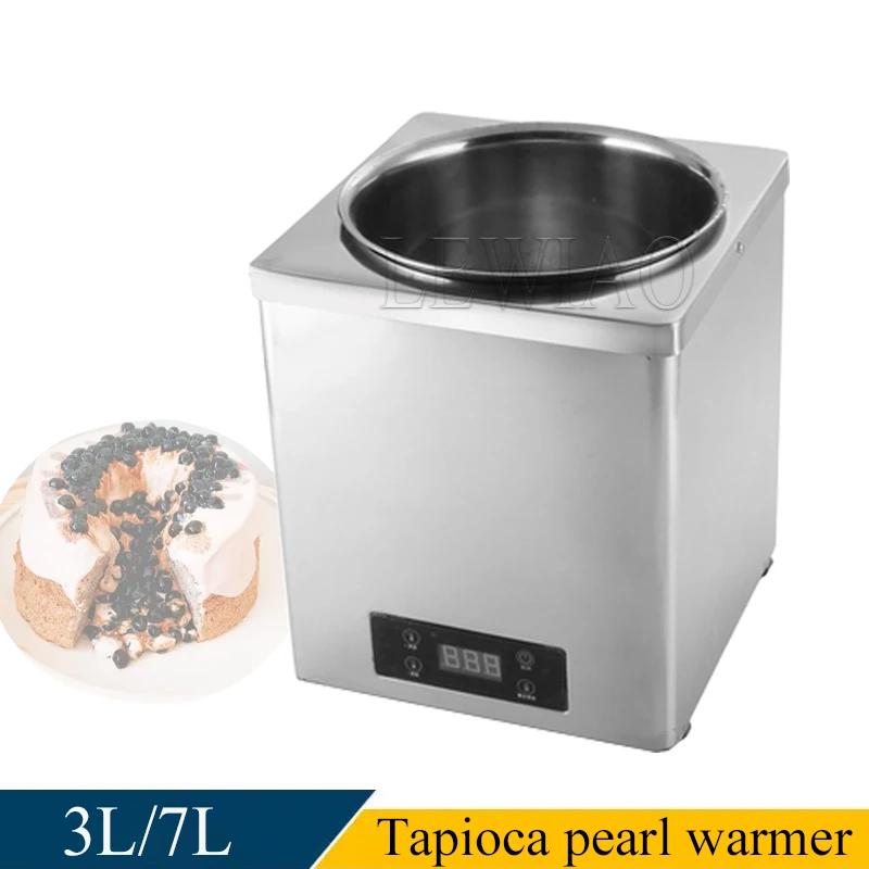Pearl Warmer Tapioca Machine Boba Insulation Pot 7L Per Milk Tea Shop Scaldavivande In Acciaio Inossidabile Pearl Cooker