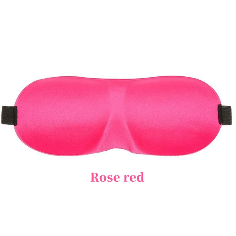Luxurious 3D Contoured Sleep Mask - Ultimate Comfort & Light Blockout for Restful Sleep