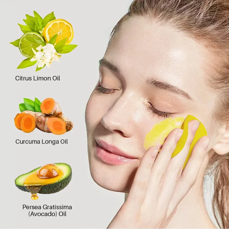 Turmeric Cleansing Pads Kojic Acid Cleansing Pads Helps Balance Skin Oil And Water Remove Excess Keratin From The Body'S Skin 2