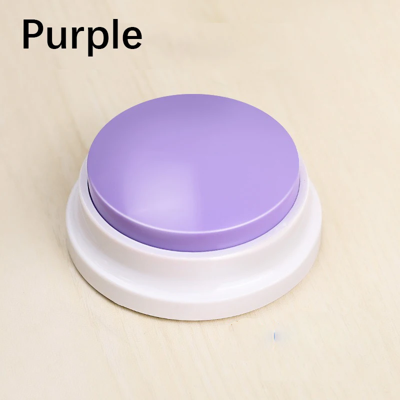 Pet Communication Button Cat Dog Voice Toy Push Trainer Recording Squeeze Box Easy Press for Clear Sound Quality Pet Supplies, pet toys, cat toy