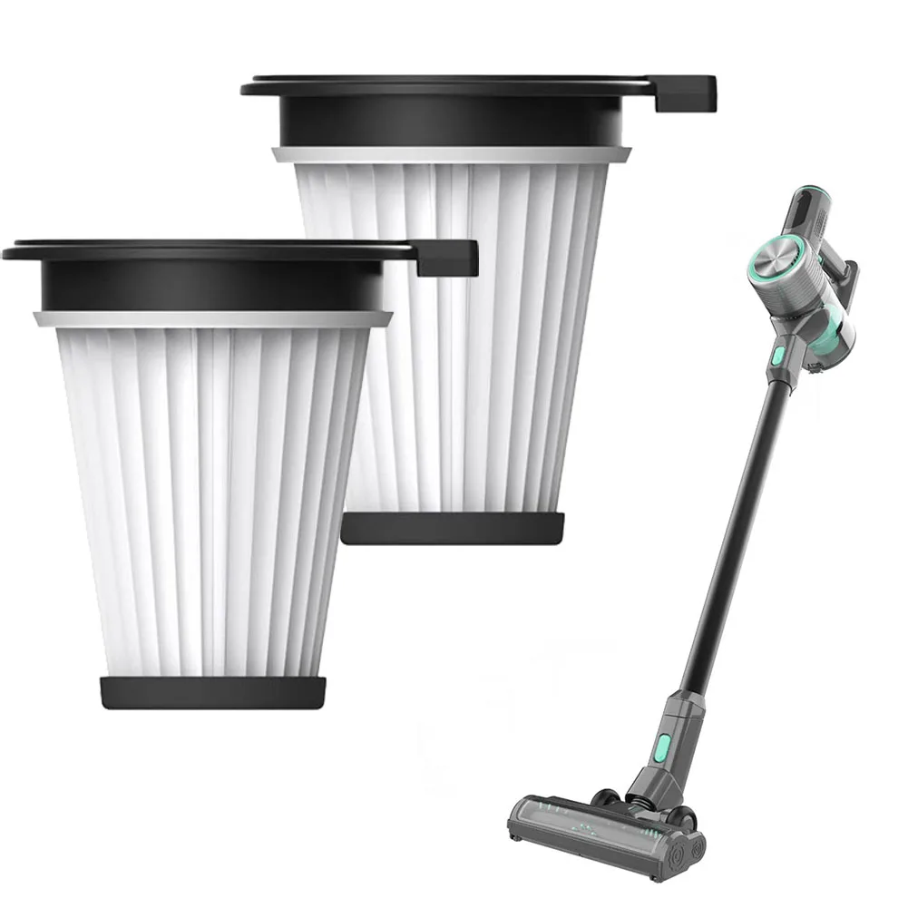 Filtro para Wyze Handheld Vara sem Fio Vara Aspirador Substituição Varrendo Robô Coletor de Poeira Conjuntos Home Appliance 2-pack