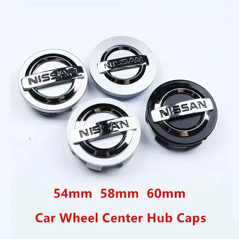 

4 шт., защитные крышки для Nissan, 54 мм, 60 мм