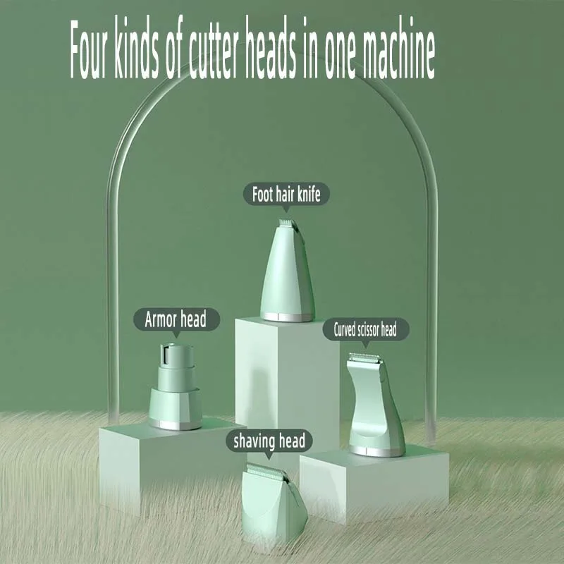 애완 동물 헤어 클리퍼 여러 헤드 옵션 미용 헤어 트리머 고양이 개 헤어 트리머 다양한 트리머 헤드 Usb 충전