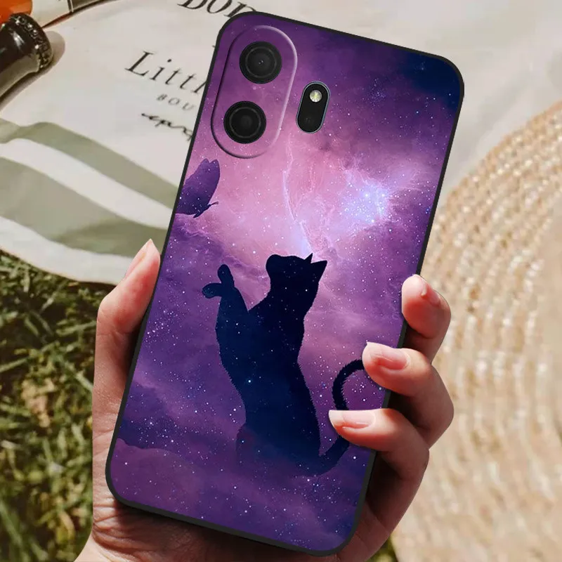 Cute Cartoon Shockproof Soft TPU Silicone Back Cover
