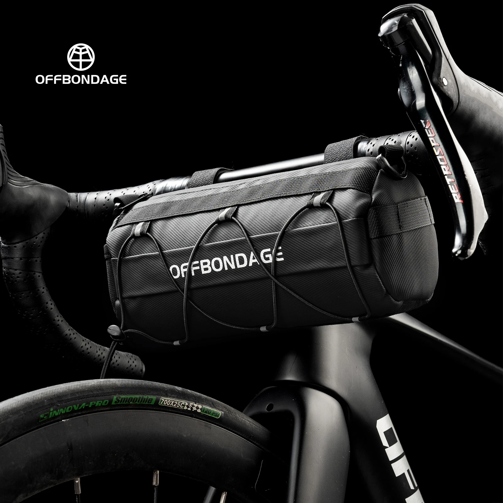 OFFBONDAGE Borsa da bici Manubrio portatile Zaino multiuso di