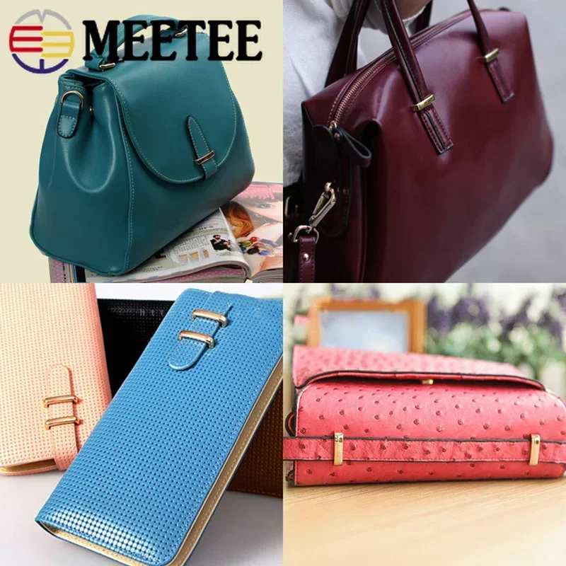 5/10Pcs Meetee 13-38mm 금속 버클 핸드백 사이드 클립 버클 아치 브리지 D 링 후크 DIY 가방 스트랩 벨트 걸쇠 액세서리