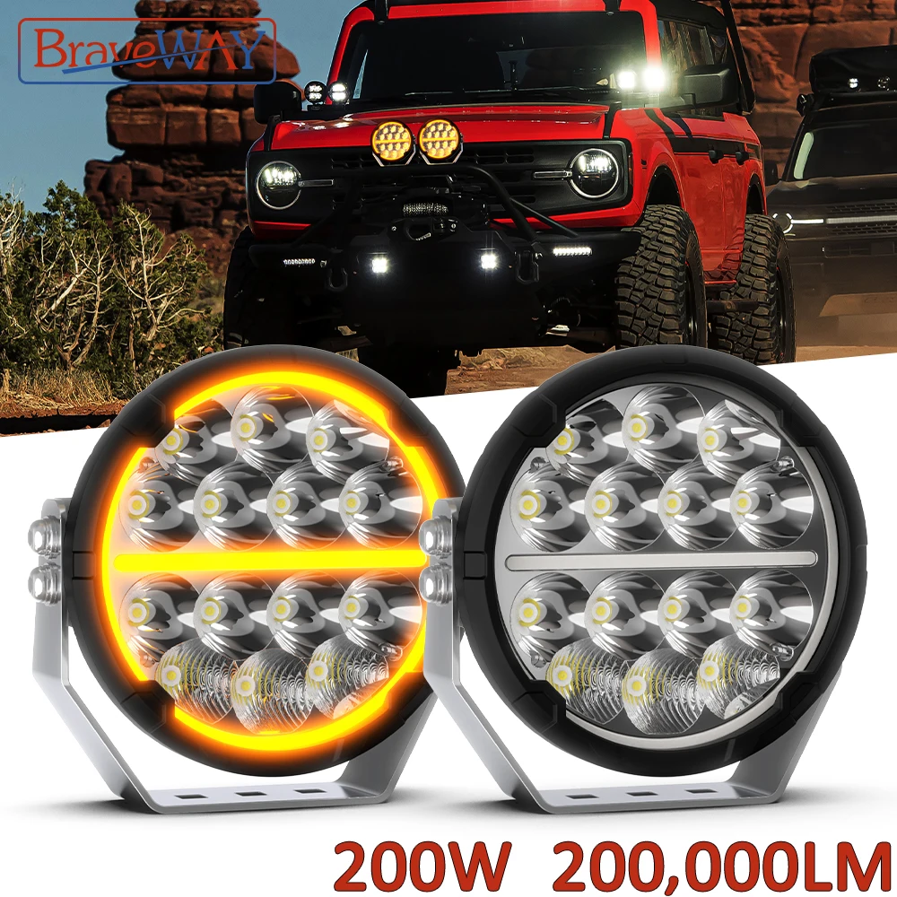 WOWLED 2 Stks 27 W LED Werk Licht Offroad Flood Beam Rijden Lamp Truck SUV UTE 4WD 4x4 Boot Camping Licht 12 V 24