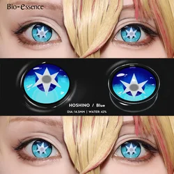 Bio - Essence Pink Anime Cosplay Colored Contact Lenses (Hoshino Blue)
