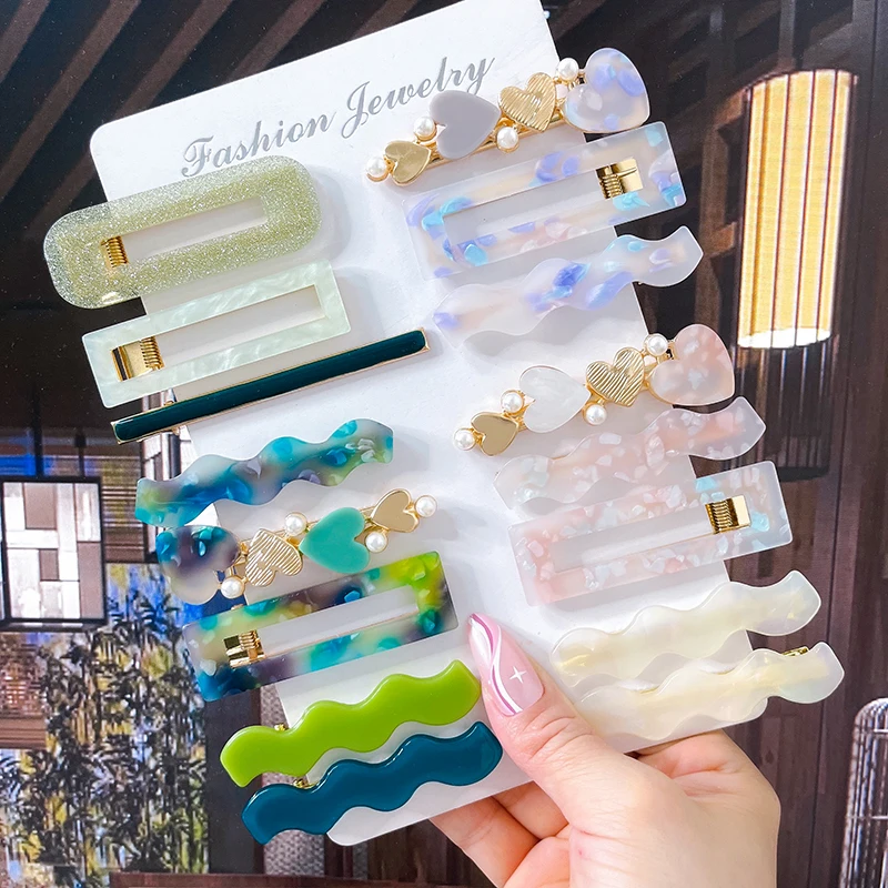 Hair Accessory Hair Clips 2/3pcs Set For Women Fashion Jewelry Girls Daily Styling