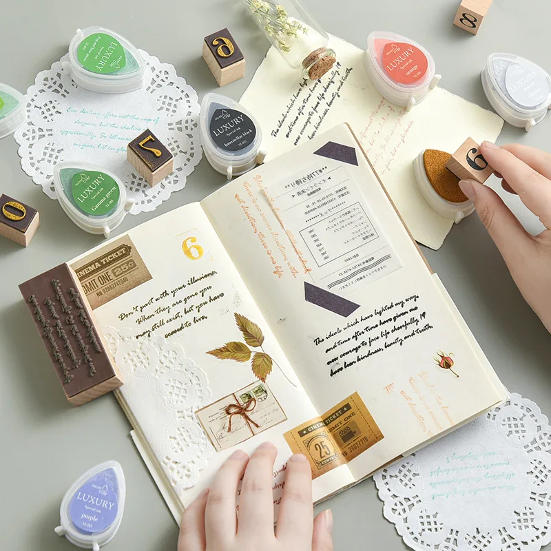 Water Based Ink Pad for Kids Art and Craft