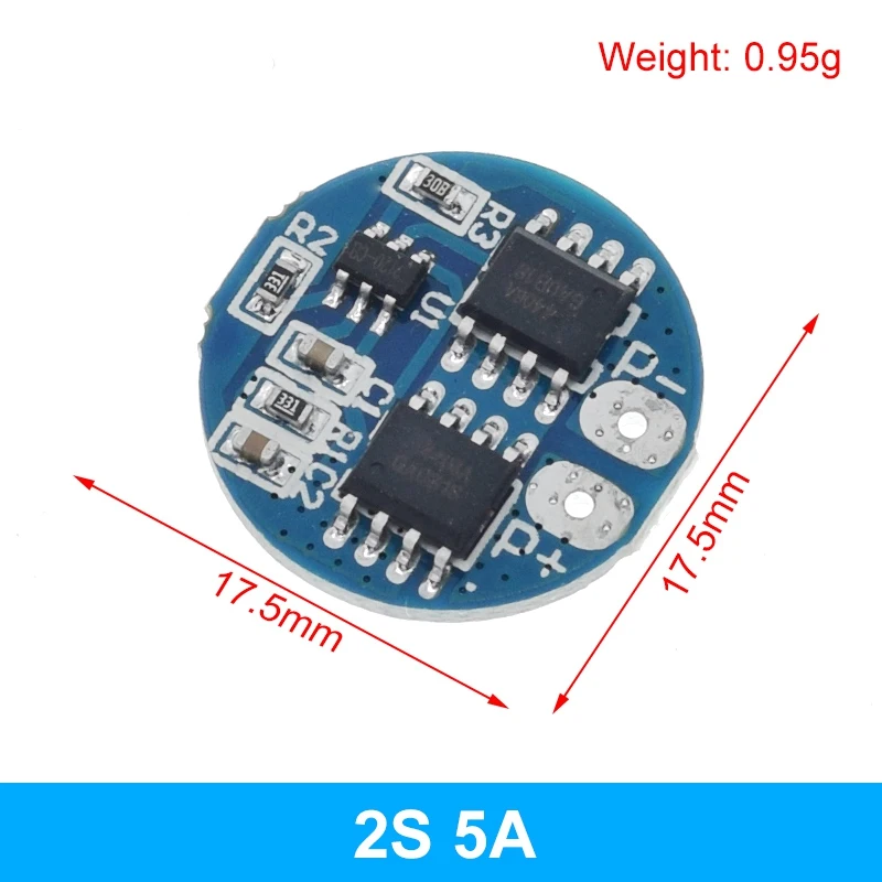 High-Capacity Lithium Battery Protection and Balance Board
