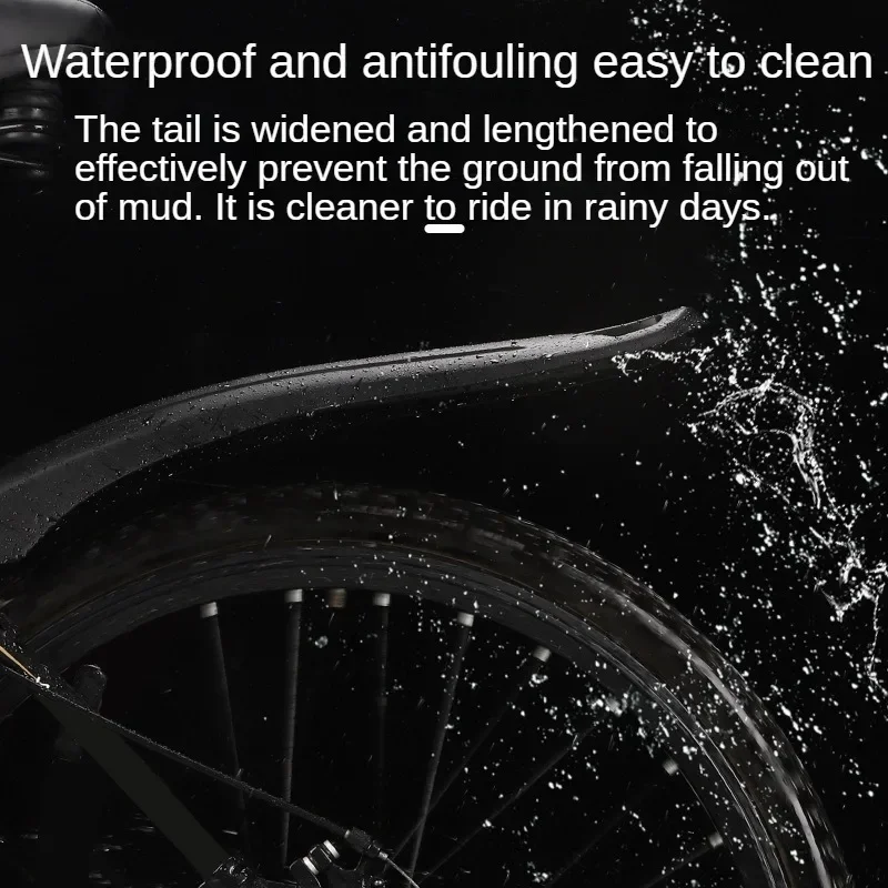 Bicycle Fender Mountain Bike Fender Set MTB 26-29 universal Mudguard Widen Extension Mud Protector Screw Fixed MTB Bicycle Accessories