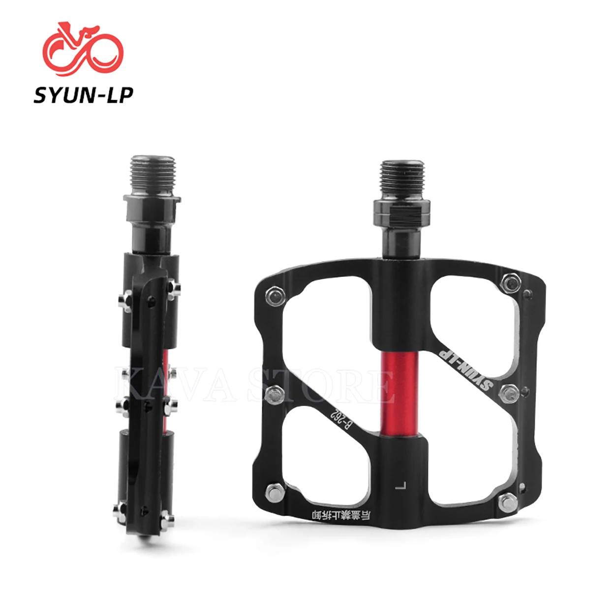 

SYUN B262 Road Bike Pedal Bearing Mountain Bicycle Pedal Clipe Light Weight MTB Pedals Bicycle Cycling Parts