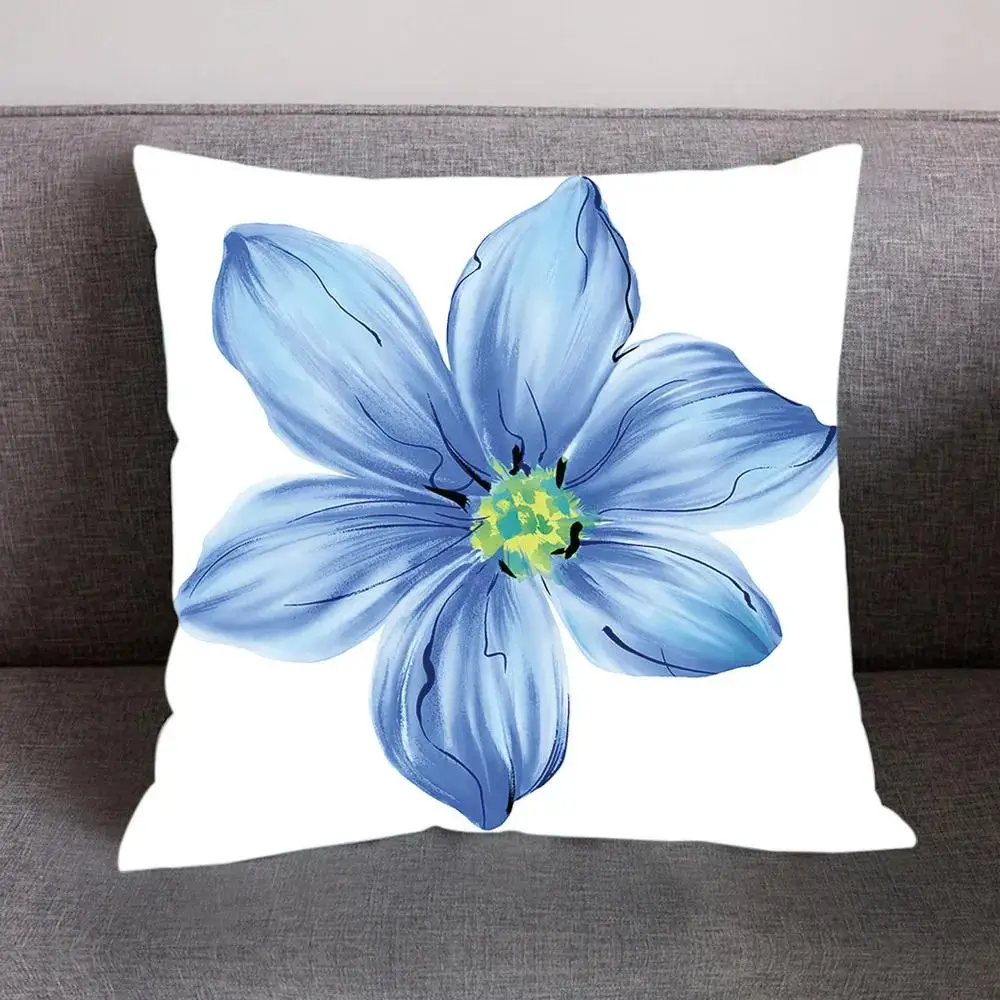 

Printed Butterfly Pillow Case Polyester Kawaii Home Decor Sofa Room Decoration Accessories Anime Cushion Cover