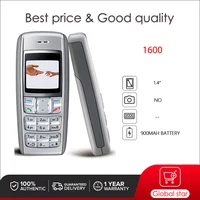 Original Unlocked 1600 Mobile Cell Phone Russian Arabic Hebrew English Keyboard Made in Finland Unlocked