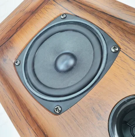 Passive Speaker 10W-50W 4 ohm 90dB British retro four-inch bookshelf box front surround amplifier speaker XLR input