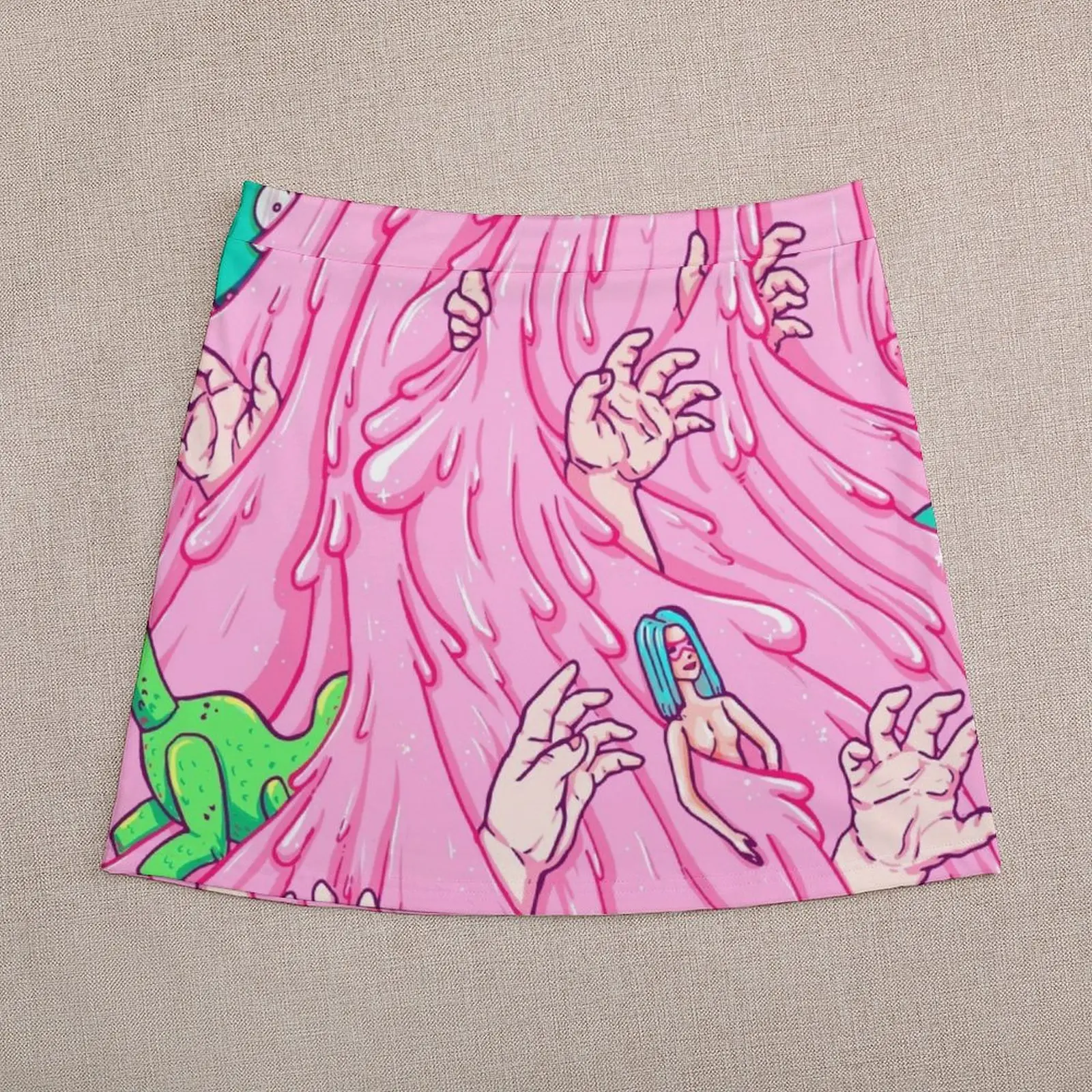 Nostalgia Mini Skirt korean skirt summer skirts skirts Woman skirt