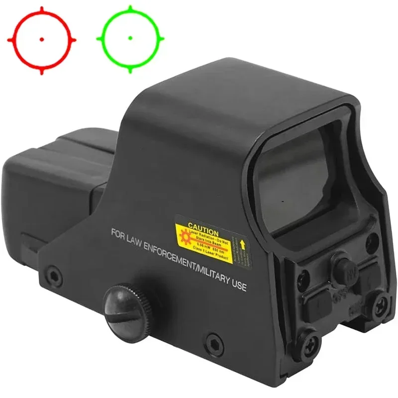 Reflex Holographic Dot Sight Rifle Cross Spotting Scope Red Dot Optic ScopeTactical Hunting Gear 20mm Rail Mount