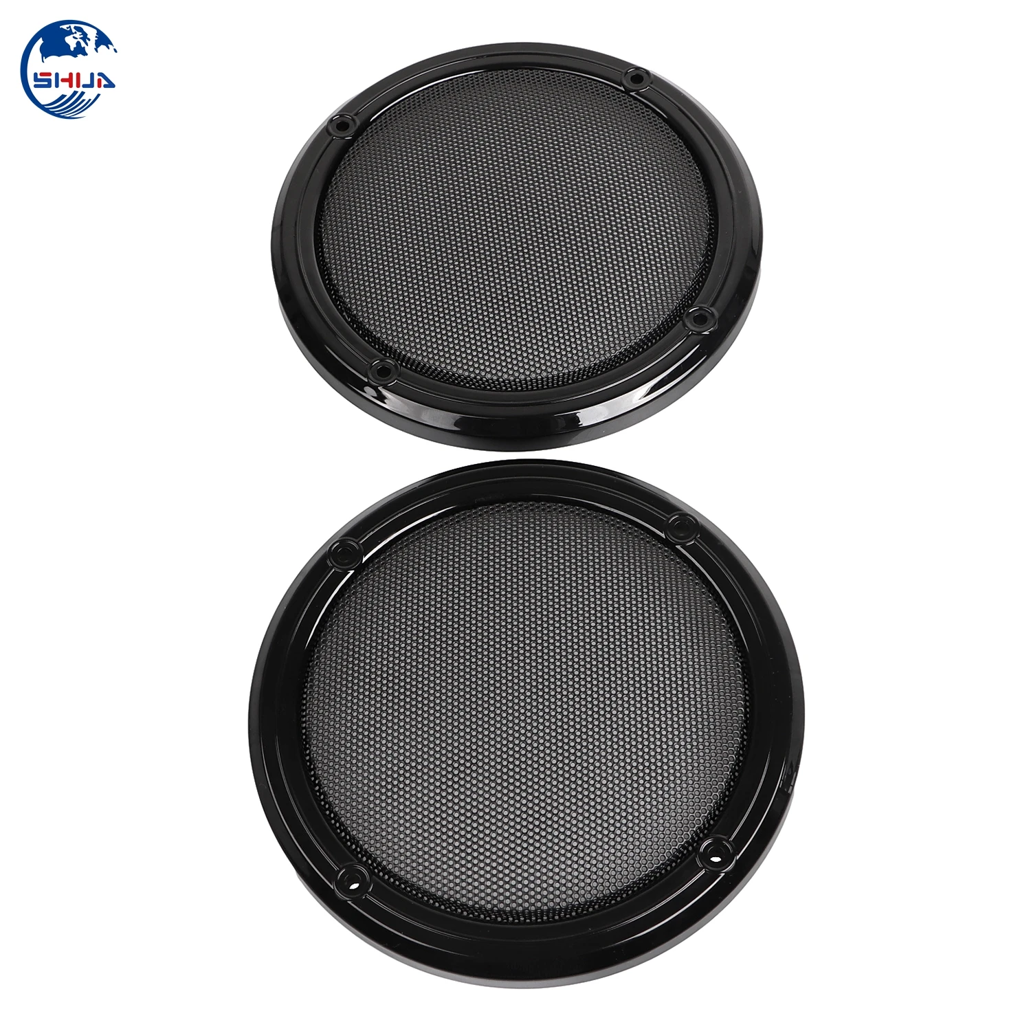 Tour Pack Fairing Mesh Speaker Grills Covers For Harley Touring Road Glide Limited FLTRK Ultra FLTRU Black Left Right
