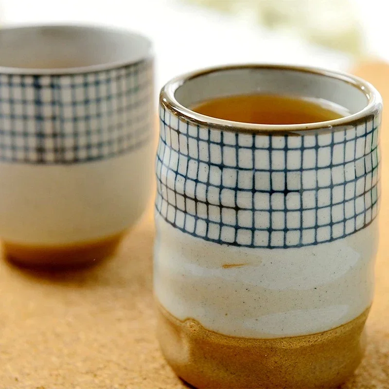 1pcs Ceramic Coffee Cup Japanese Style Porcelain Personal Single Pottery Tea Cups Drinkware Wine Mug Water Mugs