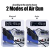 WEP 948-II Rework Station  Hot Air Gun Sucker Tin Gun Soldering Iron Suction Pen Soldering Station 3 in 1 BGA Welding Station 6