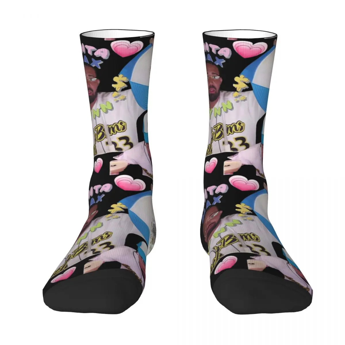 

Fashion Male Men Socks Harajuku Anita Max Wynn Love Sock Polyester Sport Women's Socks Spring Summer Autumn Winter