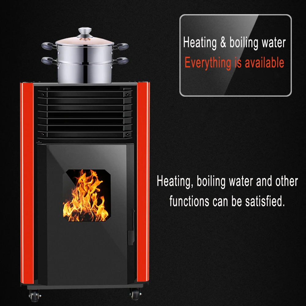 Winter Biomass Pellet Heating Stove Sawdust Pellet Heating Stove Air  Heating Household Commercial Indoor Smokeless Automatic - AliExpress