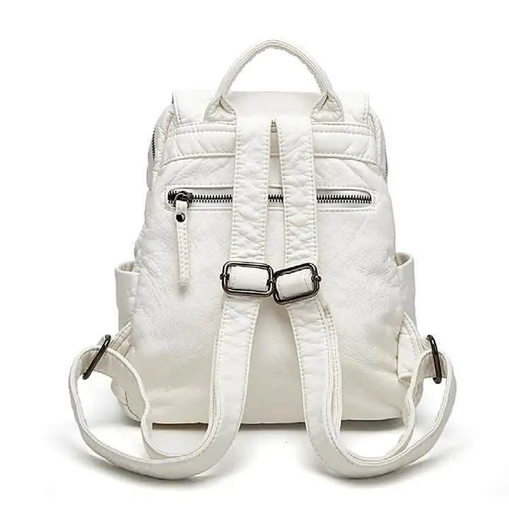 brooklyn large pebbled leather backpack michael kors Michael Kors Brooklyn Medium Backpack Vanilla/Acorn One Size
