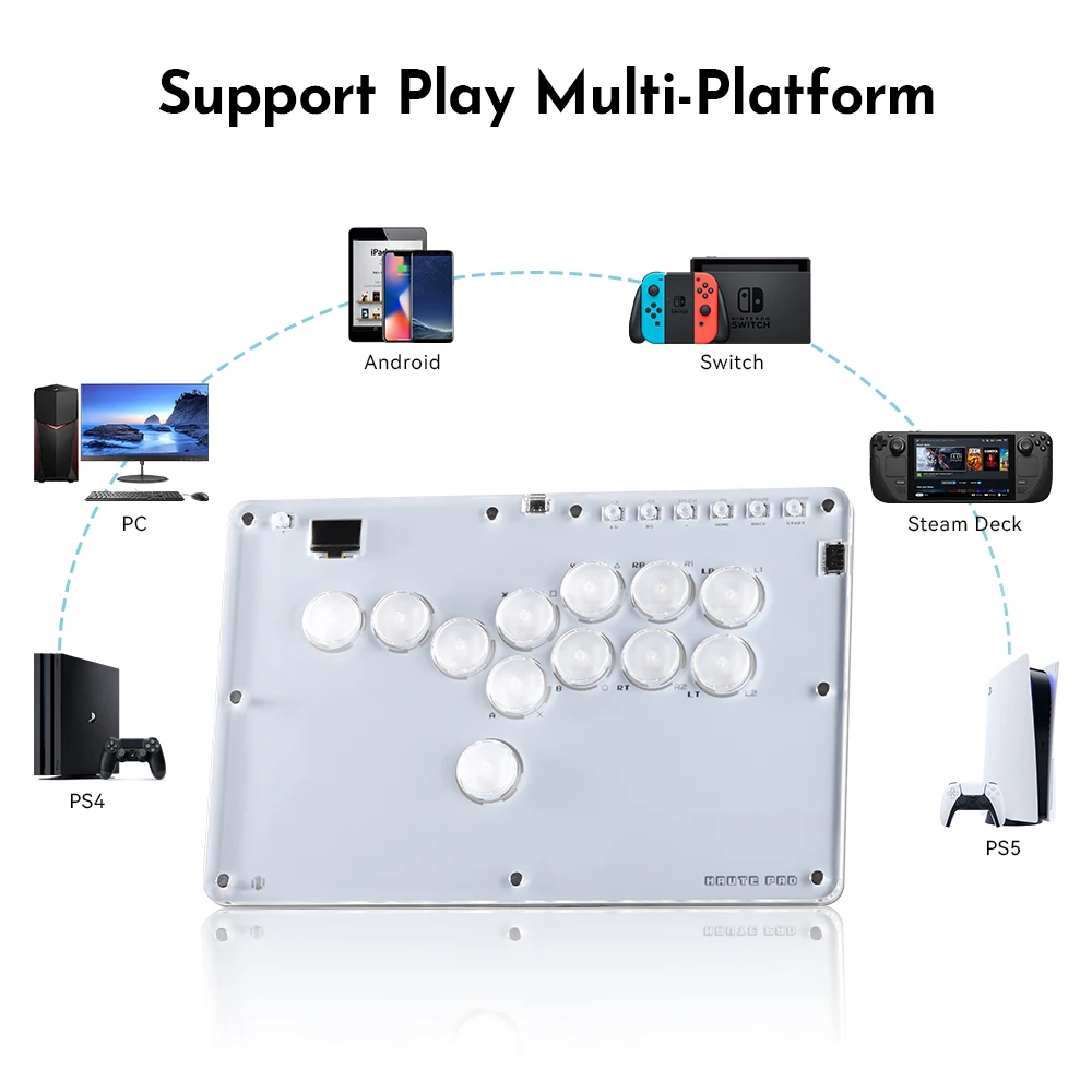 mkhk様　専用 HITBOX Haute42 Cosmox Mini Arcade Joystick Hitbox Controller